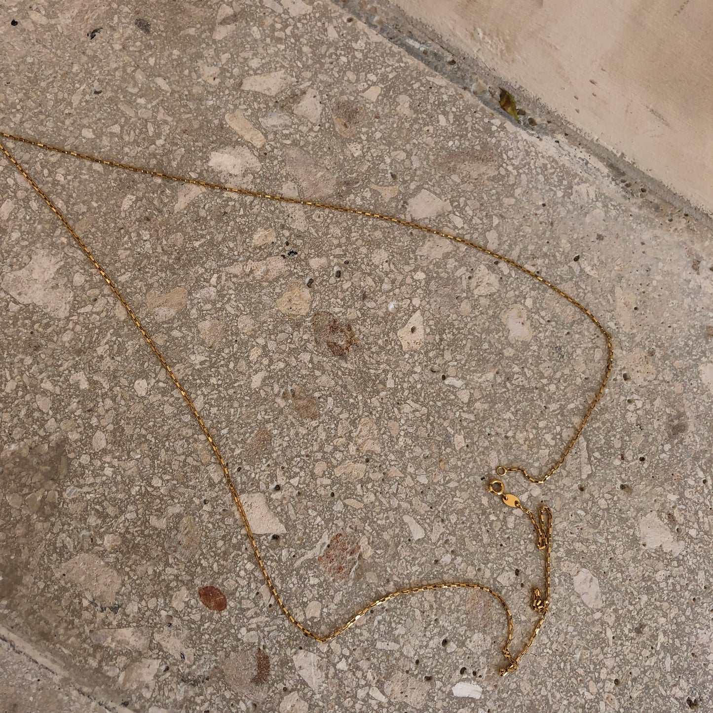Stardust goldfill body chain