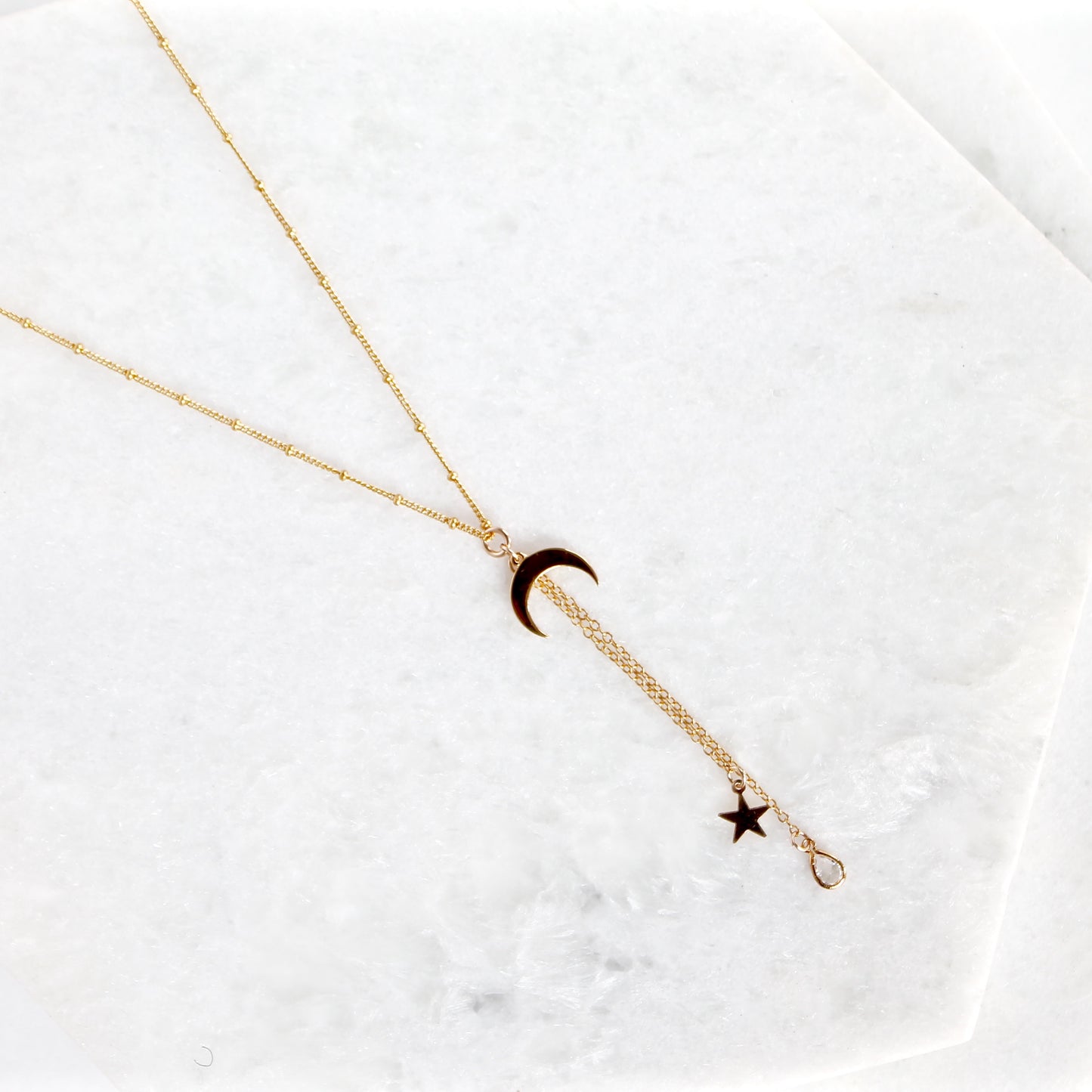 Moon & the Stars Necklace