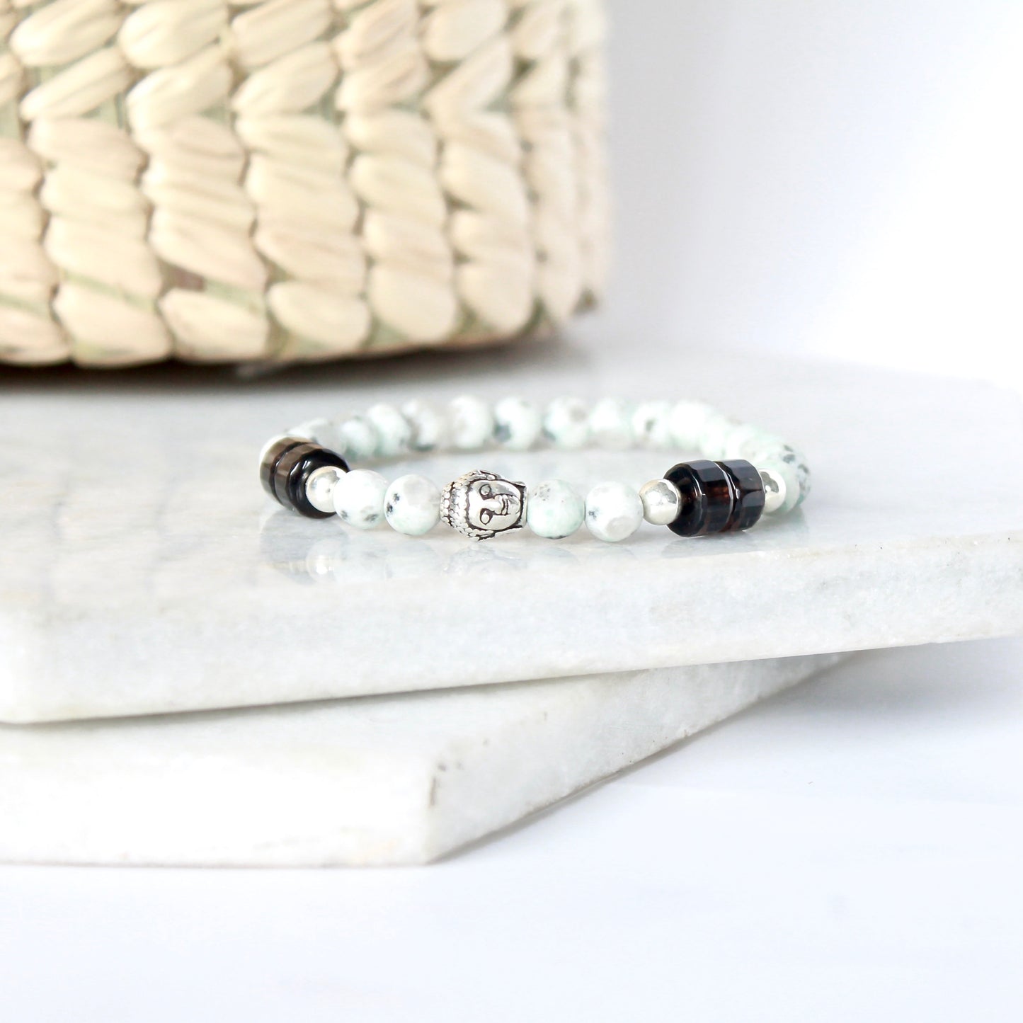 What Brings You Calm - Buddha & Blue Jasper