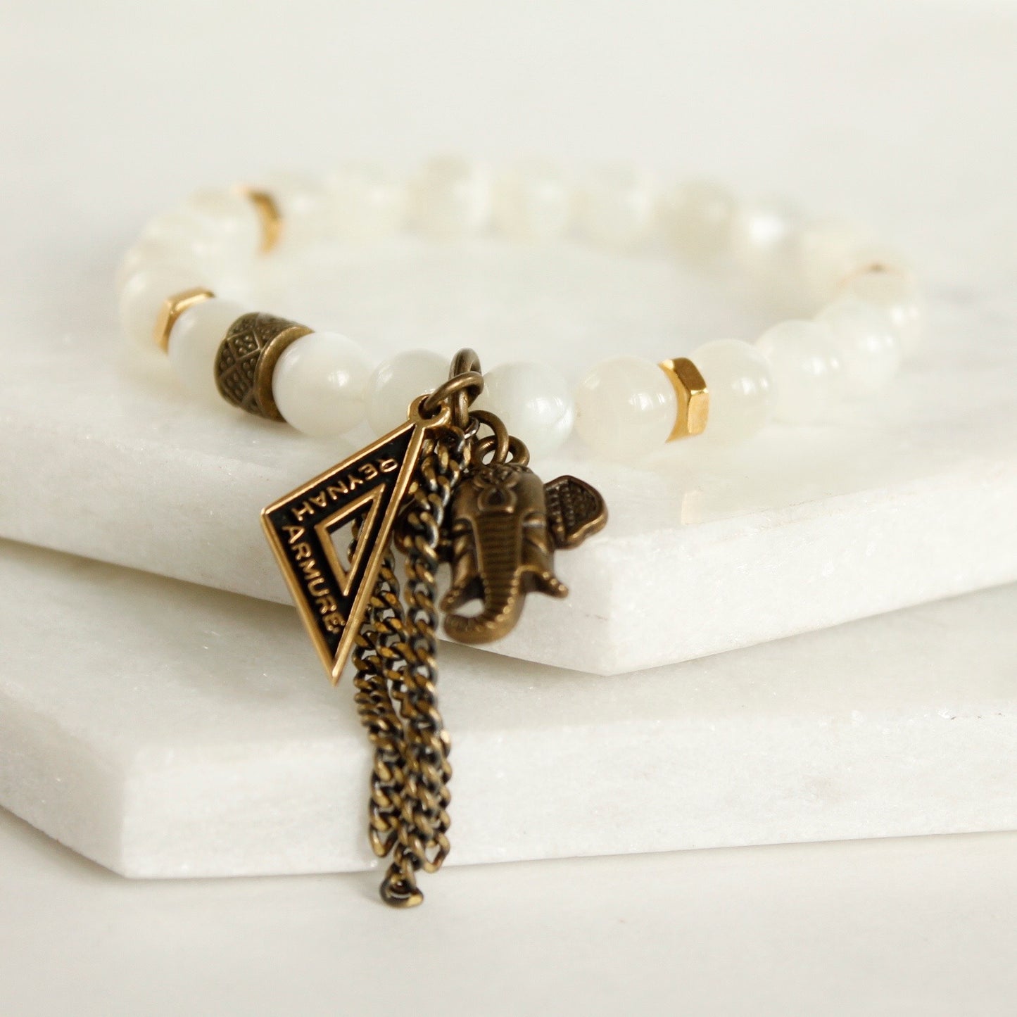 Ganesha Elephant Charm Bracelet
