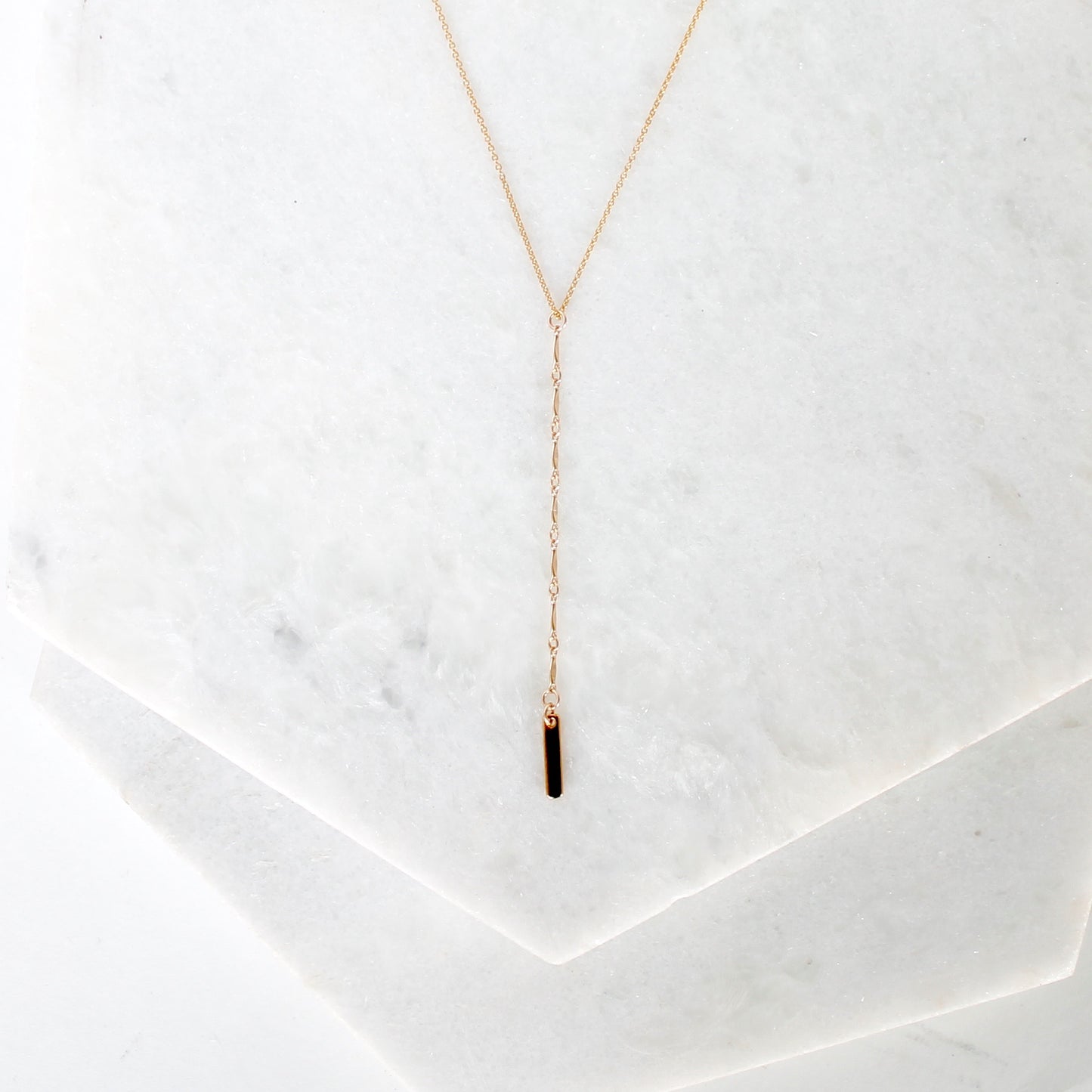Diamond Bar chain lariat