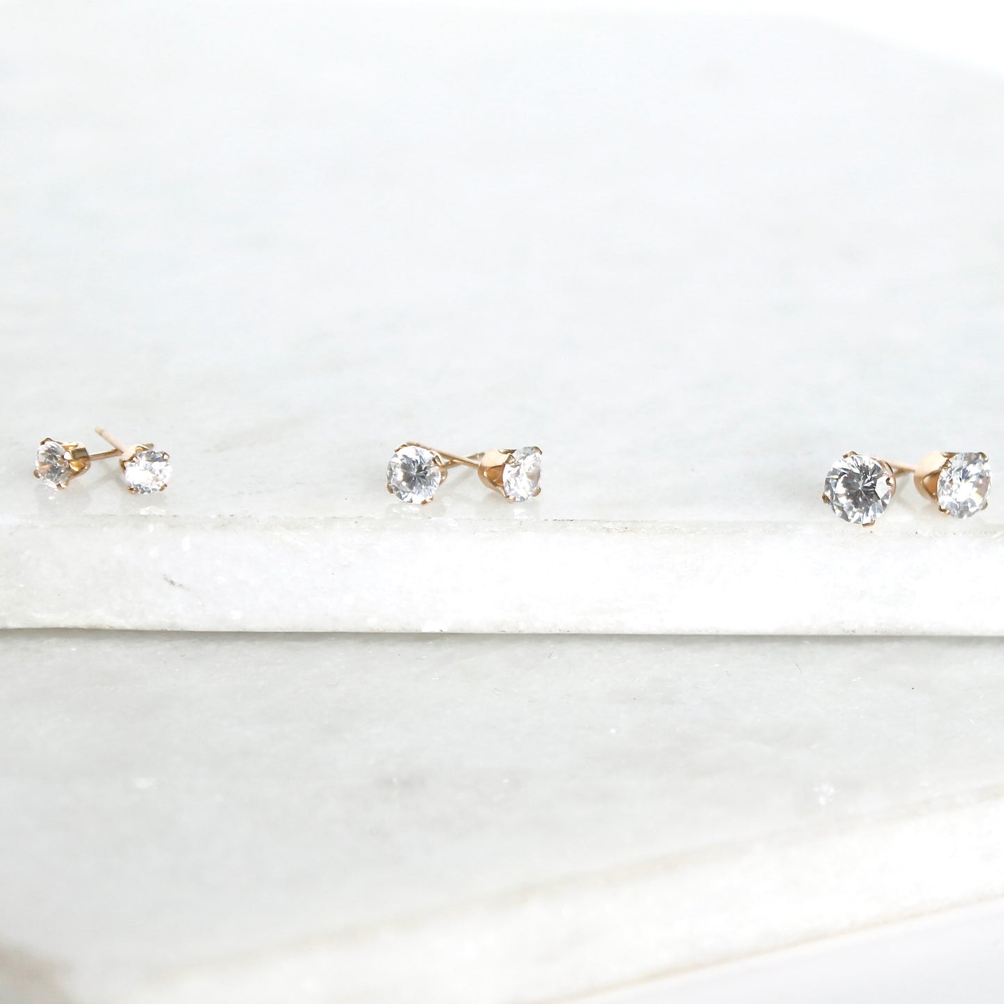 Spark Gold Fill Studs (Medium)