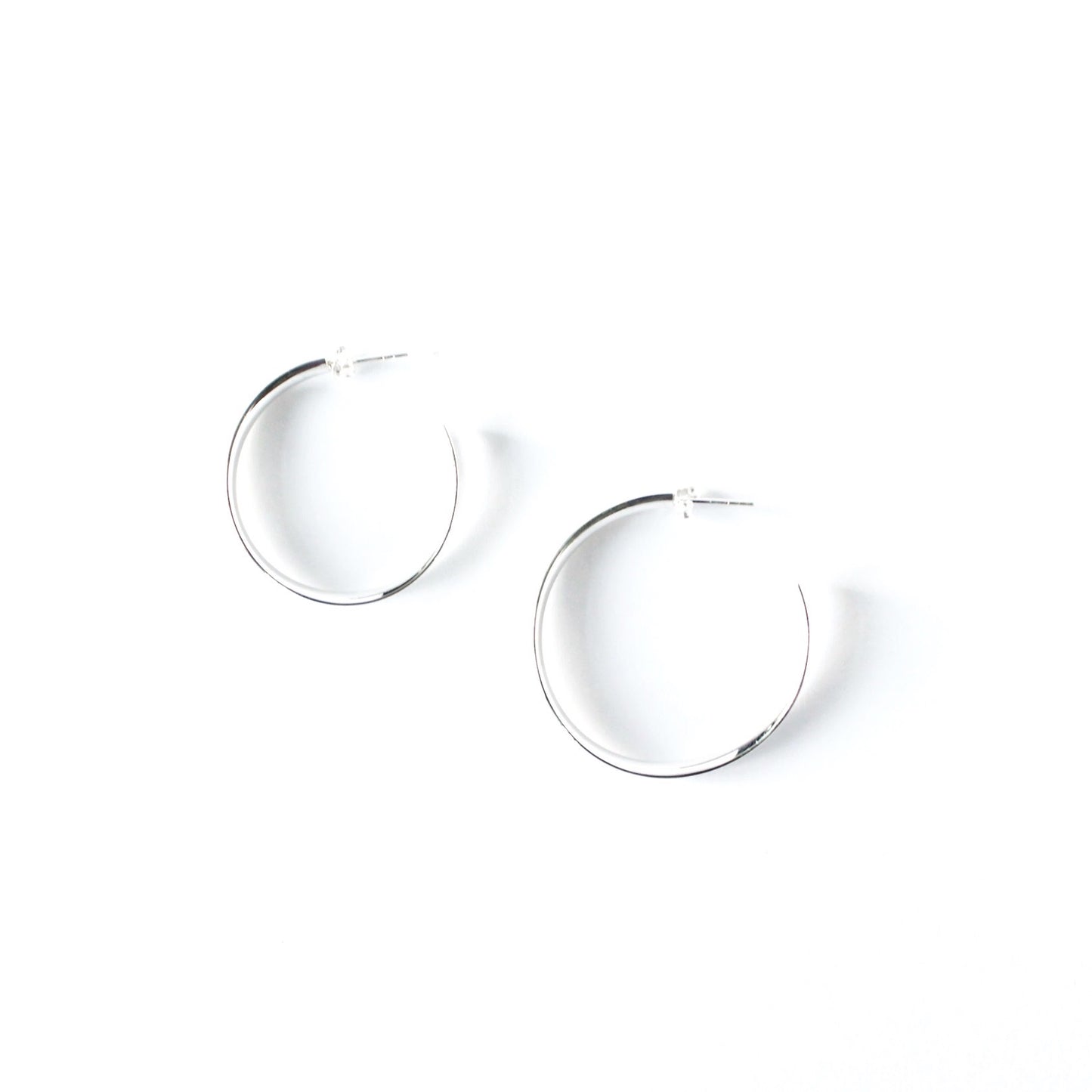 Majestic Bold Hoops // 40 mm